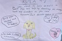 Riya and Vanessa helped their school collect donations for the animals in RSPCA care. We love their poster with the very cute dog!