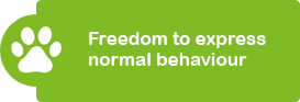 Freedom to express normal behaviour